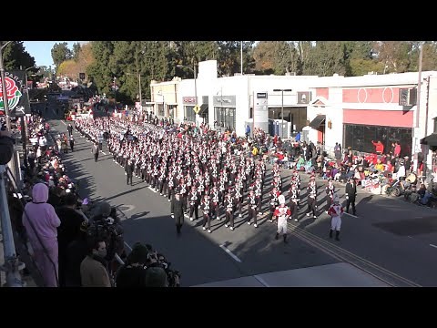 Ohio State University Marching Band - Across the Field & Beautiful Ohio - 2022 Pasadena Rose Parade