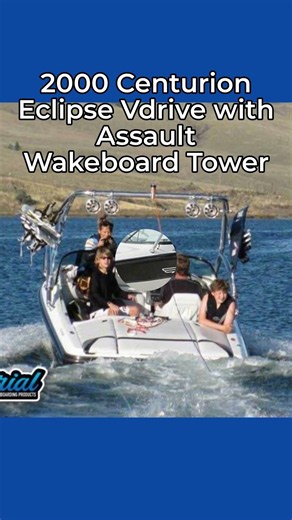 2000 Centurion Eclipse Vdrive with Assault Wakeboard Tower