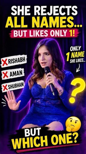Name For Boys That Girl Like ?😂❤️ #funny #comedy #shorts