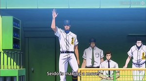 ‼️‼️ LONG VIDEO ‼️ ‼️ Coach Kataoka sending in the right man for the right moment —Seidō's Ace, Tanba Kōichirō! Striking out Yakushi's key players Sanada and Raichi 💖💖💖 Snippets from Season 1 Episodes 38, 39 and 40 ××Admin Dada 🐺 🖤 ×× | Diamond no Ace