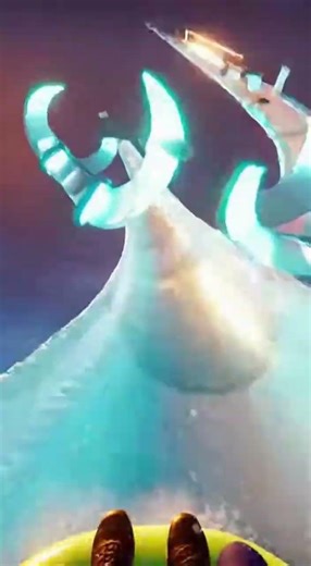 POV: Endless Sky Water Slide in Planet Coaster 😱#waterslide #waterpark #shorts