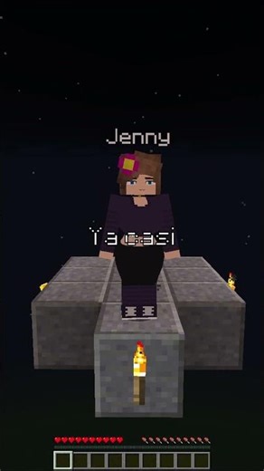 Parkour with blocks that disappear when touched