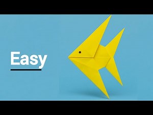How to Make an Origami Fish: Easy Tutorial