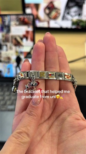 Do you notice a theme?📚🎓#grad #studying #jewellery #charms #charmbracelet