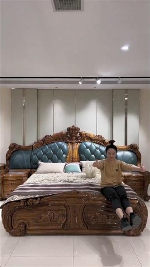 Chinese Modern-style high-quality Pepsi colour design comfortable bed " #shortsfeed