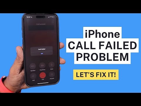 How to Fix CALL FAILED Issue on iPhone?