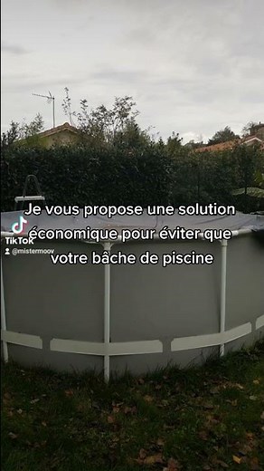 Comment faire tenir sa bâche de piscine?