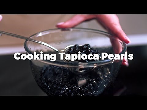 How To Cook Regular, Black Tapioca Pearls
