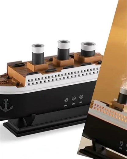 illumiwave Retro Ship Diffuser Humidifier