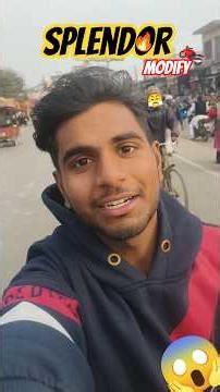 Splendor modify karvane mein jyada time Laga Diya 😤 #shorts #splendor