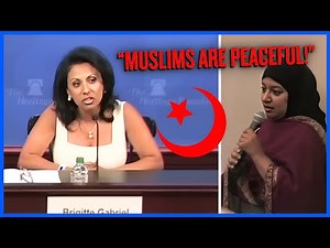 Muslim CLAIMS Islam Is Peaceful, Then Brigitte Gabriel RESPONDS!