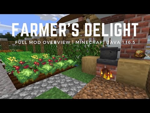 Farmer's Delight! - Full Mod Overview | Minecraft Java 1.16.5
