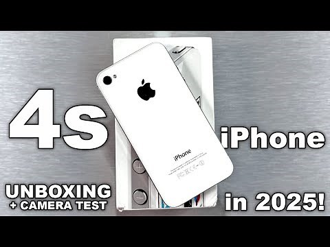 iPhone 4s in 2025 Unboxing and Review + Camera Test - Aesthetic ASMR