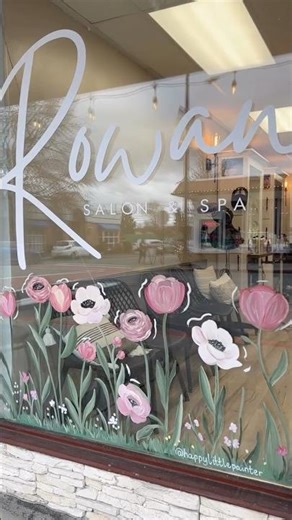First Spring window painting this year!