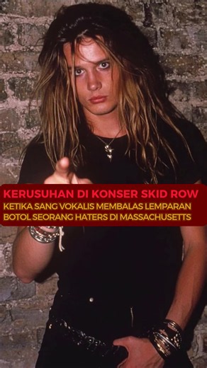 Insiden konser Skid Row #skidrow #laguviral #musiklopedia #infomusik