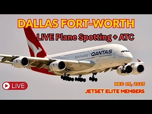🔴✈️LIVE Plane Spotting at DFW Airport | Dallas/Fort Worth International | Live ATC & Arrivals