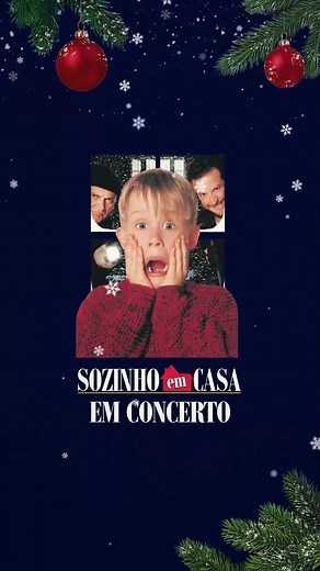 SOZINHO EM CASA EM CONCERTO. VÊ O FILME COMO NUNCA VISTE E OUVISTE! 💙 Pela primeira vez em Portugal, o filme "Sozinho em Casa" vai ser exibido na MEO Arena com a banda sonora original interpretada ao vivo pela Lisbon Film Orchestra. Um momento especial para viver em família e entrar no verdadeiro espírito de Natal. 🎶 👉 Bilhetes à venda nos locais habituais. #canalhollywood #ocinemaemcasa #SozinhoEmCasaEmConcerto #LisbonFilmOrchestra | Canal Hollywood Portugal