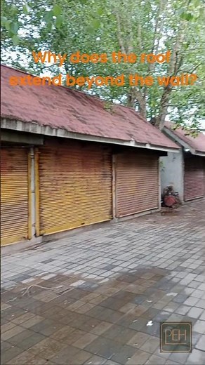 Roof Overhang Explained | 🌧️ Monsoon Architecture Series | Episode 02