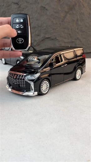 Immersive Unboxing of the Toyota Alphard Electric Model Car with Remote Control #AlloyCarModel