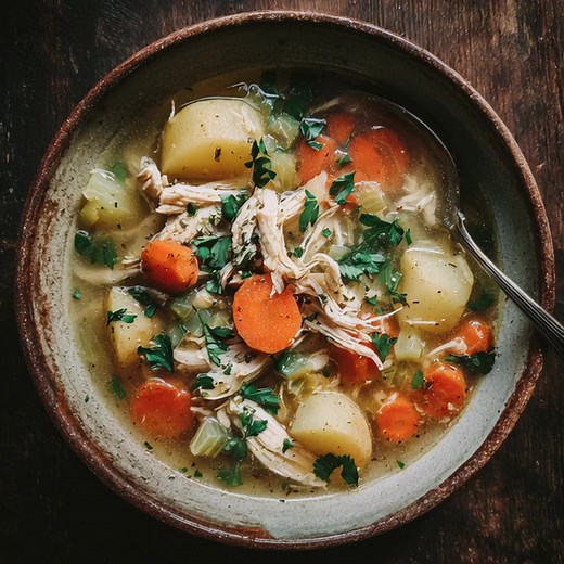 Dump and Go Chicken Tortilla Soup | Nutrients Recipes