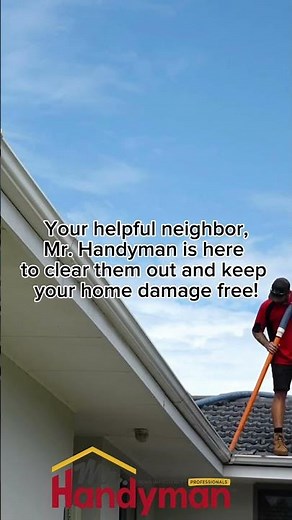 Gutters Giving You Trouble? Call Mr. Handyman | Nationwide Gutter Repair & Cleaning