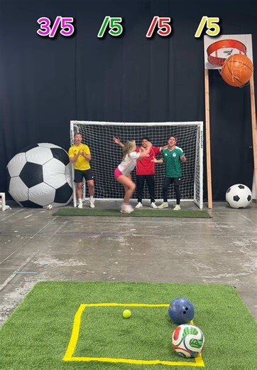 Multi-Sport Soccer Challenge: Get It in the Box!