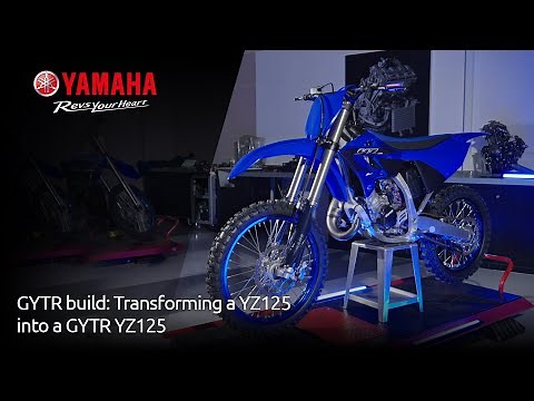Transforming a Yamaha YZ125 into a YZ125 GYTR! (UK)
