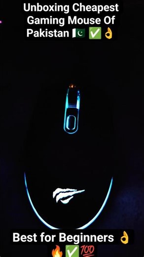 cheapest but best for beginners 💯✅️🔥👌 havit ms 1003 gaming mouse #ytshorts #youtubeshorts #shorts