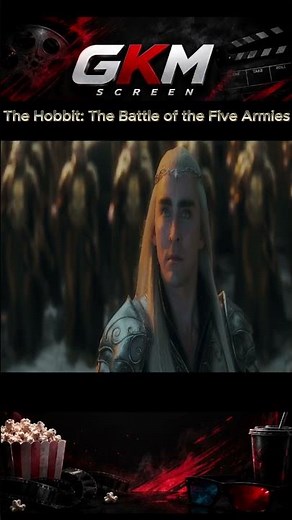 Thranduil & Bard Lead Elf Army vs Dwarves ⚔️🔥 Epic Battle | The Hobbit #shorts