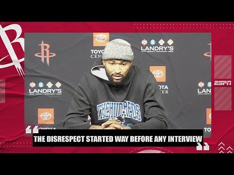 DeMarcus Cousins calls James Harden’s comments ‘disrespectful’ | NBA on ESPN