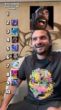 チーフはどのユニットを1位に選びますか？👀 #クラクラ #クラッシュオブクラン