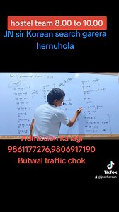 JN Sir Korean Language Institute on Reels