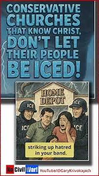 Conservative Churches Who Know Christ, Don't Let Our People be ICED!