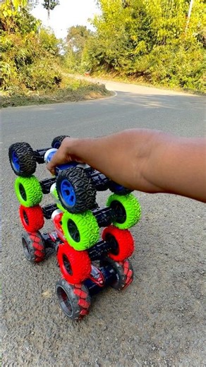 Rc remote control moka cars || Rc stunt cars with hand controls #shots