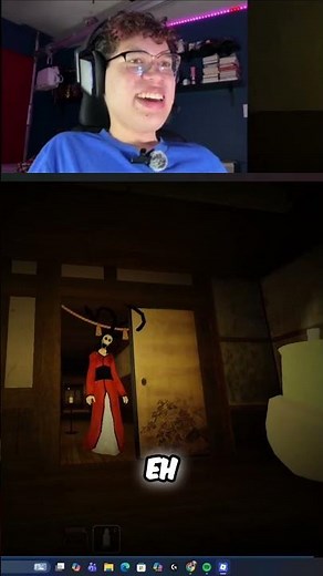 Roblox Horror: Escaping the Dark Hallway! Can You Survive? #shorts