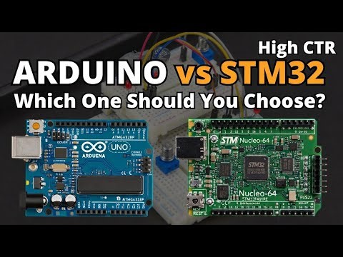 Arduino vs STM32: Beginner Board vs Professional Microcontroller