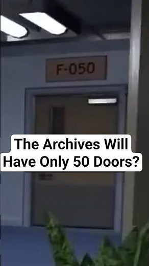 DOORS: The Archives will only have 50 doors?