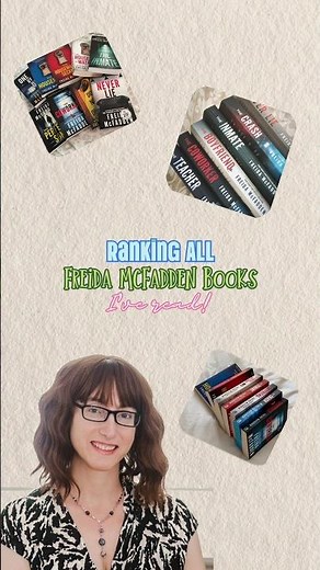 Ranking all Freida McFadden Books I have read! #freidamcfadden