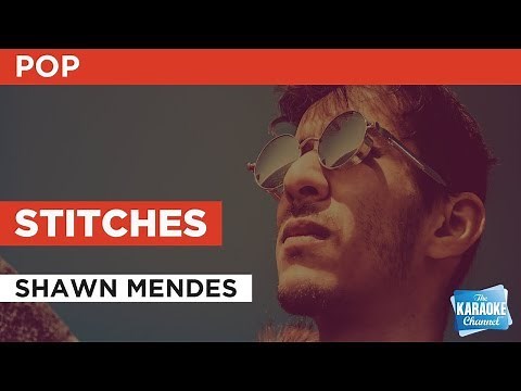 Stitches in the style of Shawn Mendes | Karaoke with Lyrics