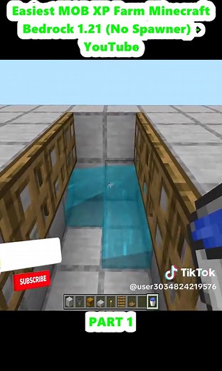 Easiest Mob XP Farm for Minecraft Bedrock 1.21