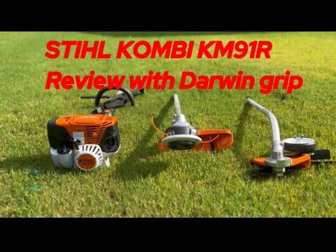 Unboxing STIHL KOMBI KM91R With a Darwin grip