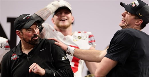 Ryan Day, Will Howard joke about golf cart incident after College Football Playoff National Championship