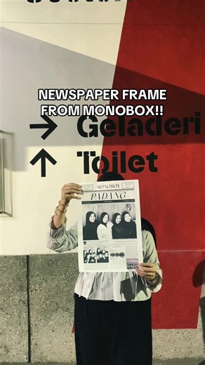 🚨BREAKING NEWS‼️ frame koran udah ada di padang gaiis!! ayo ke monobox dan tunjukkan hasil foto kalian😉🫰🏻 📍Monoframe Studio, Padang #photobox #photoboxpadang #monobox #monoboxpadang #fyp