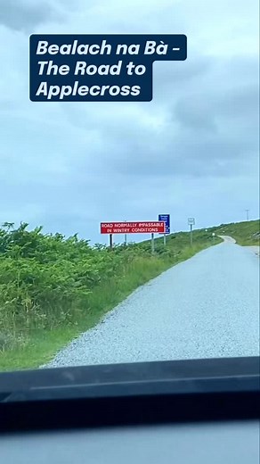 Bealach na Bà - the Road to Applecross! 🚗 This 18km Scottish mountain pass, a short (and optional) leg of the North Coast 500, is said to be one of the most dangerous drives in Scotland…⚠️ An old cattle drover’s road, it has some of the steepest road ascents in the UK, rising over 600m above sea level in just 6km. It also serves up some nail-biting hairpin bends, sheer drops, and barely enough bituman for one car (meeting an oncoming vehicle definitely takes the pressure up a notch). Hair-raisi