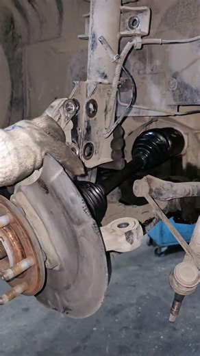 Wheel cv new Axle fitting #auto #mechanic