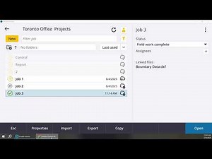Can-Learn: Trimble Access Transfer CSV Using Trimble Connect