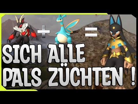 Jedes Pal durch Zucht bekommen ! Alle Kombinationen / Fusionen | + auf was ihr achten müsst