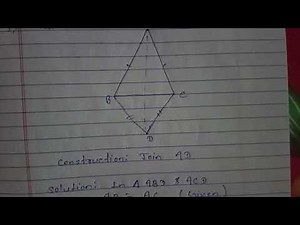 Class 9 #math chapter 7 #exercise 7.2# question no. 5