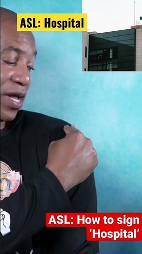 How to sign ‘Hospital’ in ASL #americansignlanguage #signlanguage #religion