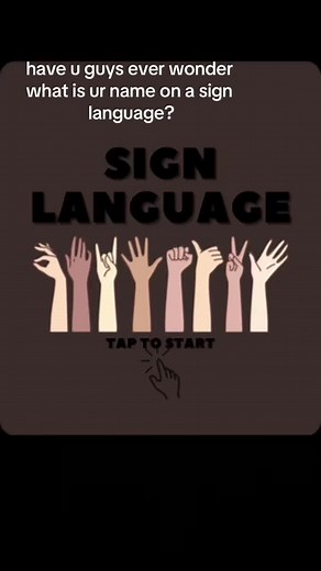 Discover Your Name in Sign Language